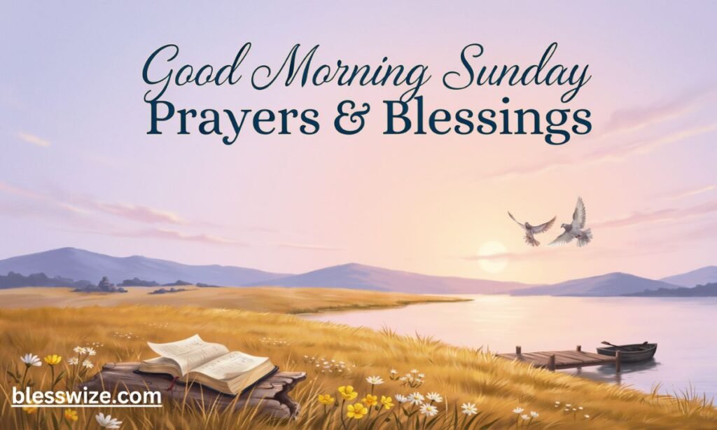 Good Morning Sunday Prayers & Blessings