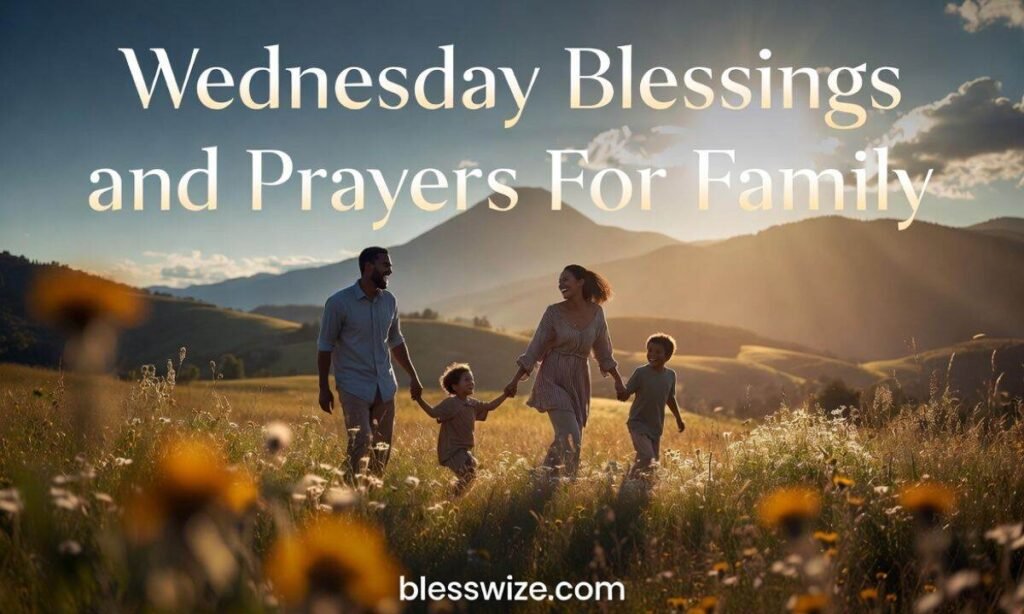 Wednesday Blessings and Prayers For Family