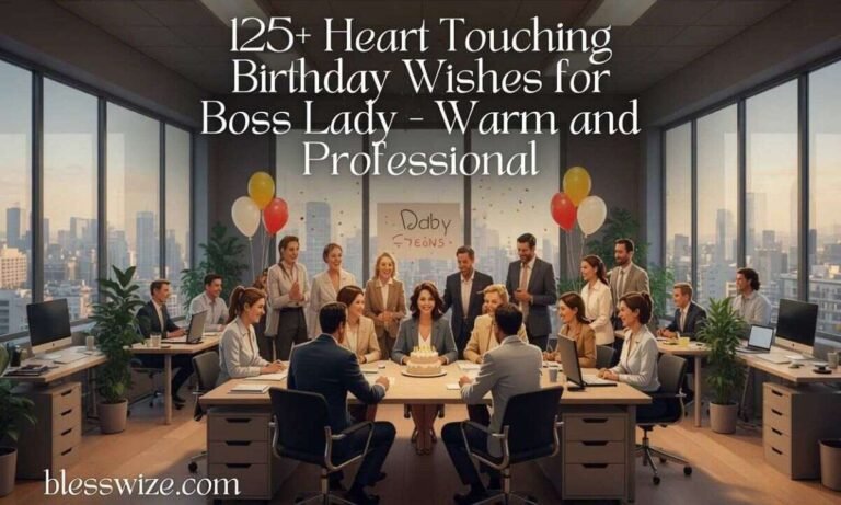 125+ Heart Touching Birthday Wishes for Boss Lady