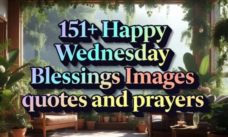 Happy Wednesday Blessings Images quotes and prayers