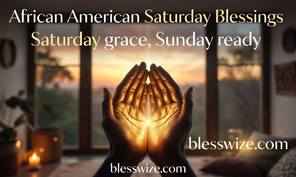 African American Saturday Blessings GIF