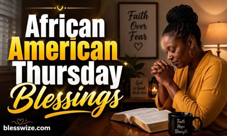 African American Thursday Blessings