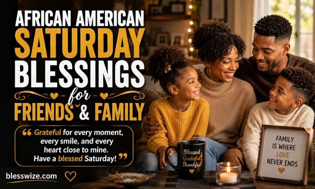 Best African American Saturday Blessings for Family and Friends