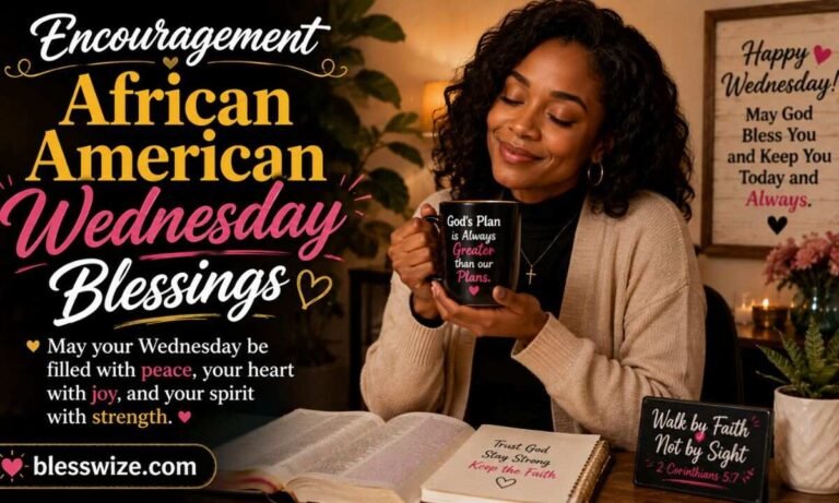 Encouragement African American Wednesday Blessings