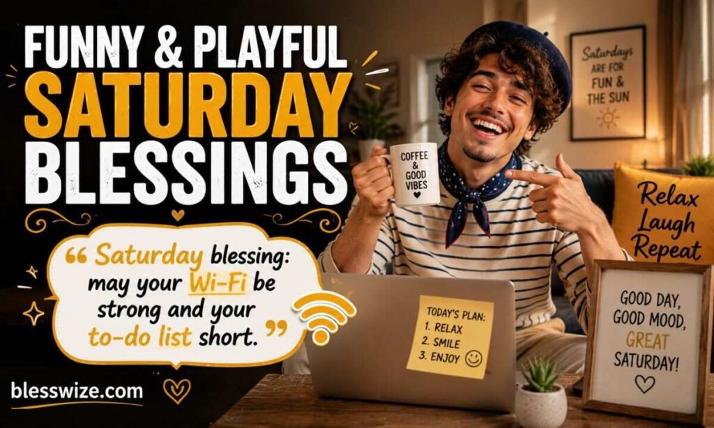 Funny & Playful Saturday Blessings
