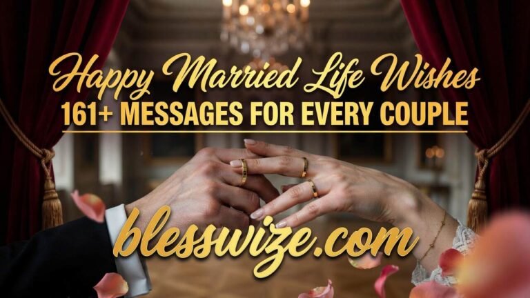 Happy Married Life Wishes: 161+ Messages for Every Couple