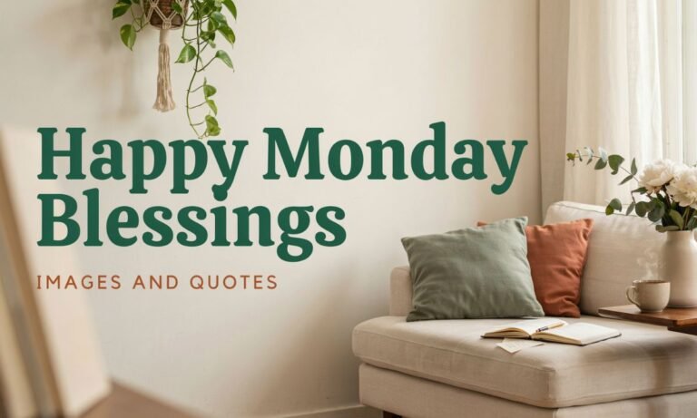 Happy Monday Blessings, Images and Quotes