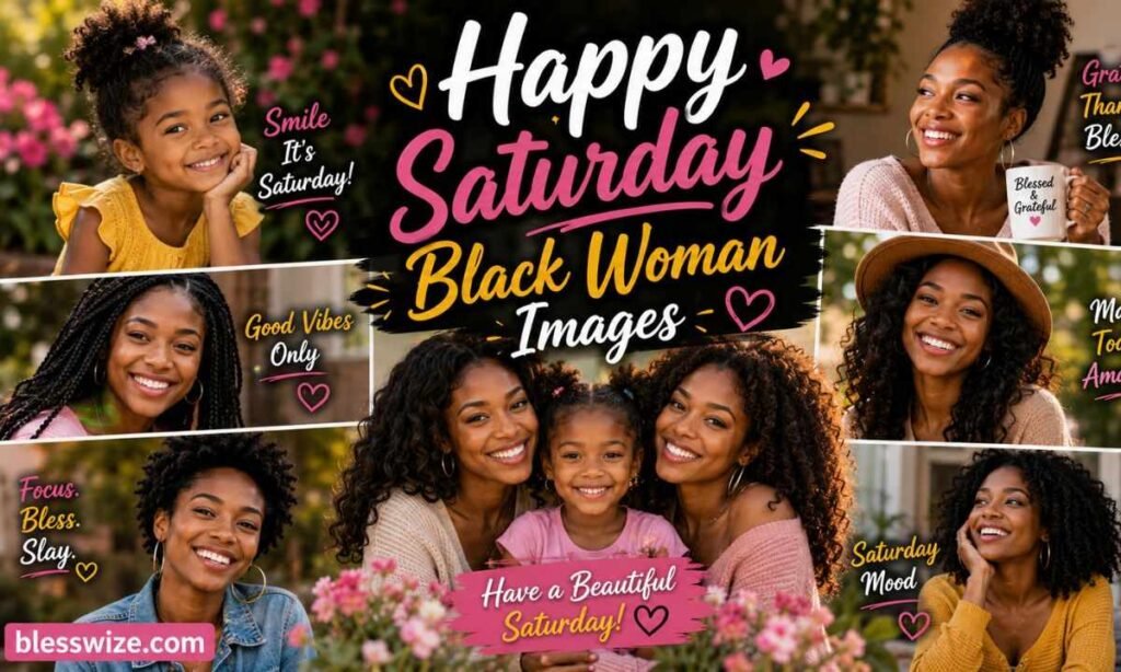 Happy Saturday Black Woman Images