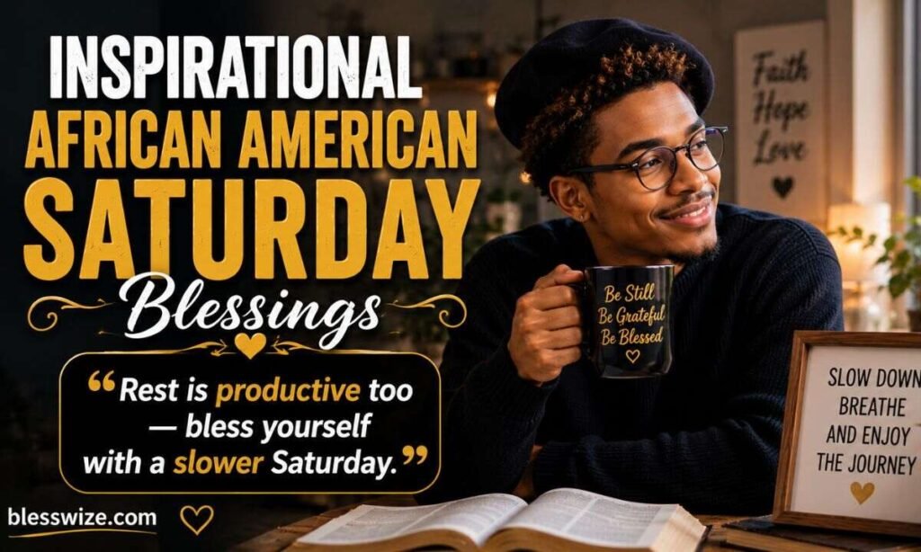 Inspirational African American Saturday Blessings
