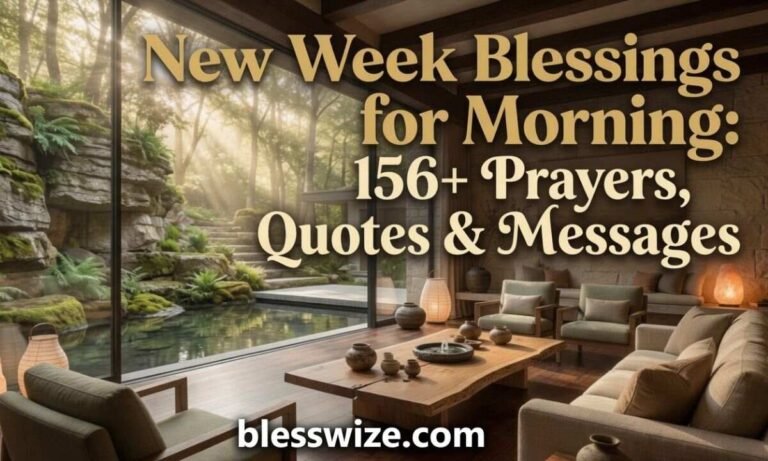 New Week Blessings for Morning: 156+ Prayers, Quotes & Messages