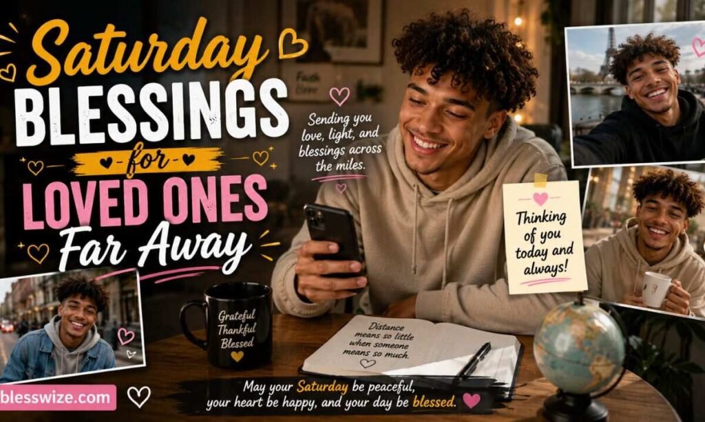 Saturday Blessings for Loved Ones Far Away