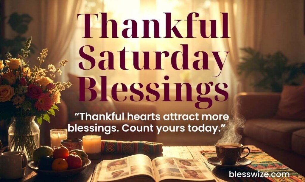 Thankful Saturday Blessings African American