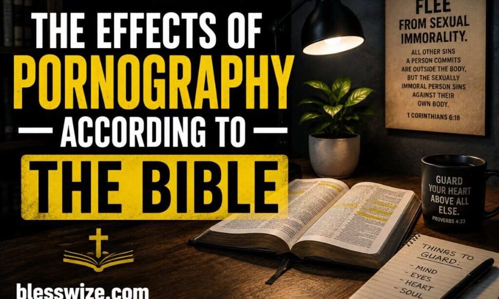 The Effects of Pornography According to the Bible
