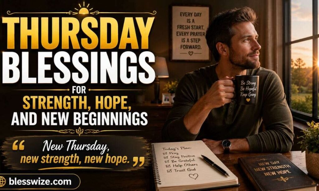 Thursday Blessings for Strength, Hope, and New Beginnings