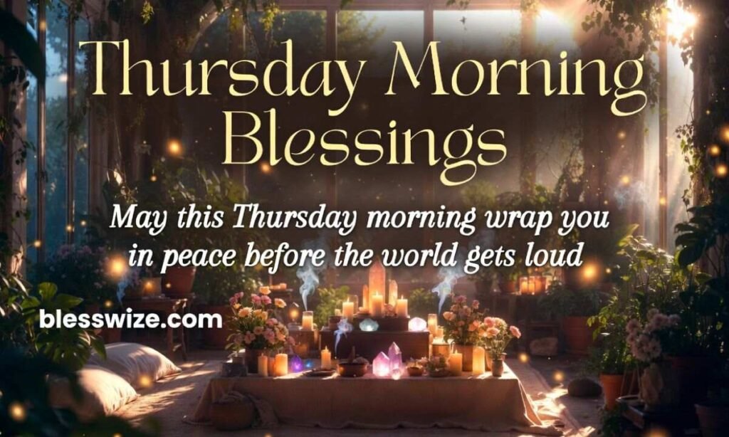 Thursday Morning Blessings