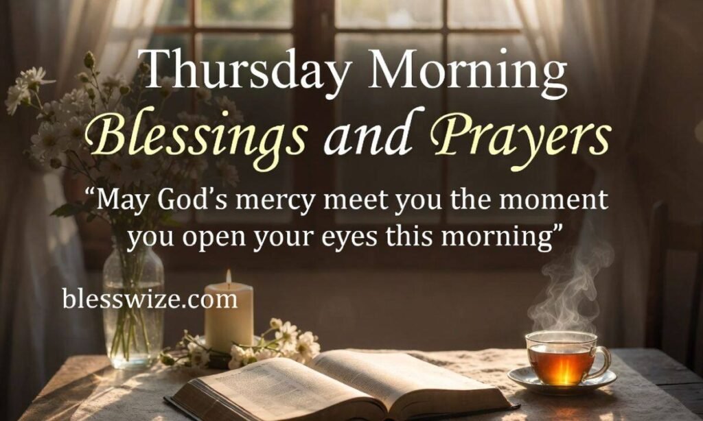 Thursday Morning Blessings and Prayers