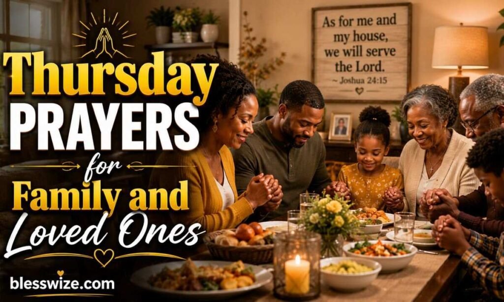 Thursday Prayers for Family and Loved Ones