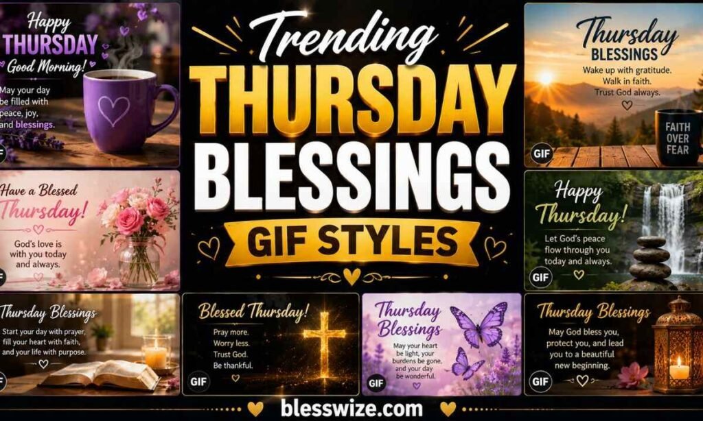 Trending Thursday Blessings GIF Styles