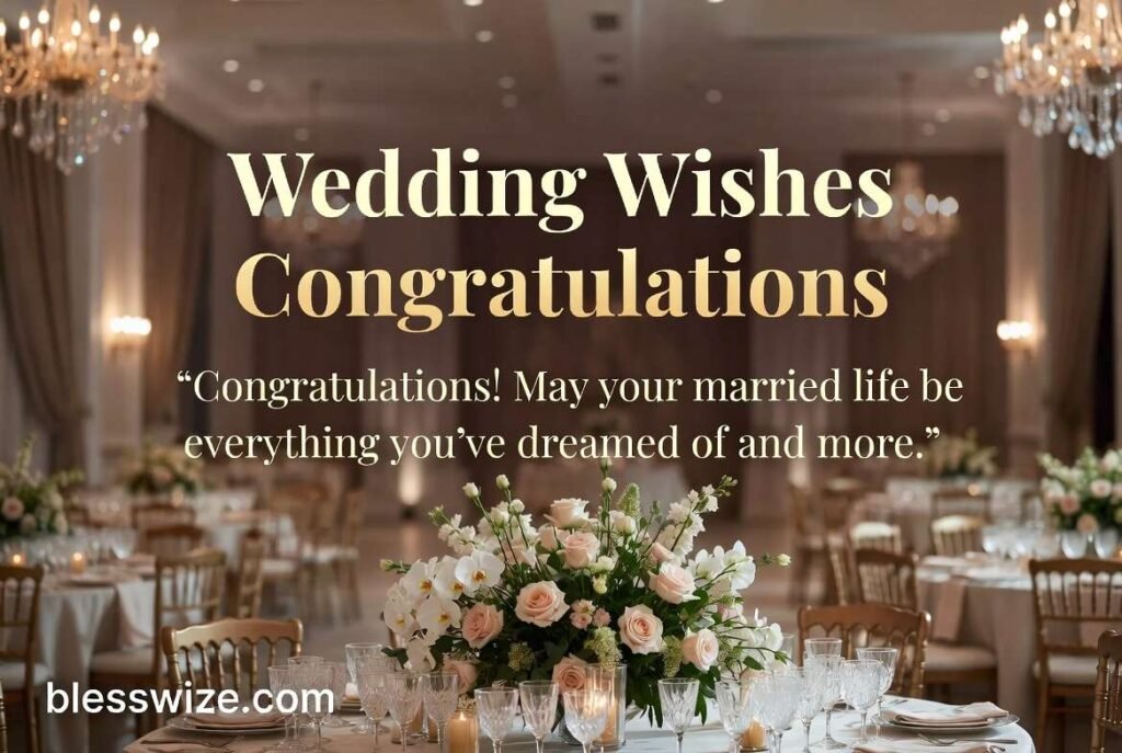 Wedding Wishes Congratulations