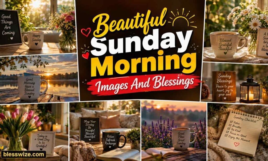 Beautiful Sunday Morning Images And Blessings