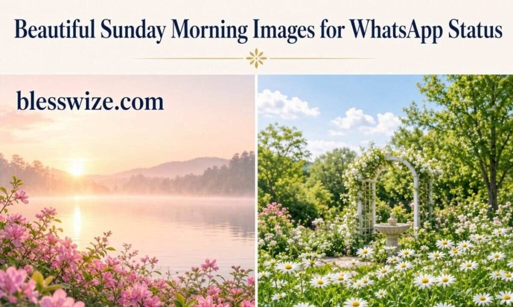 Beautiful Sunday Morning Images for WhatsApp Status