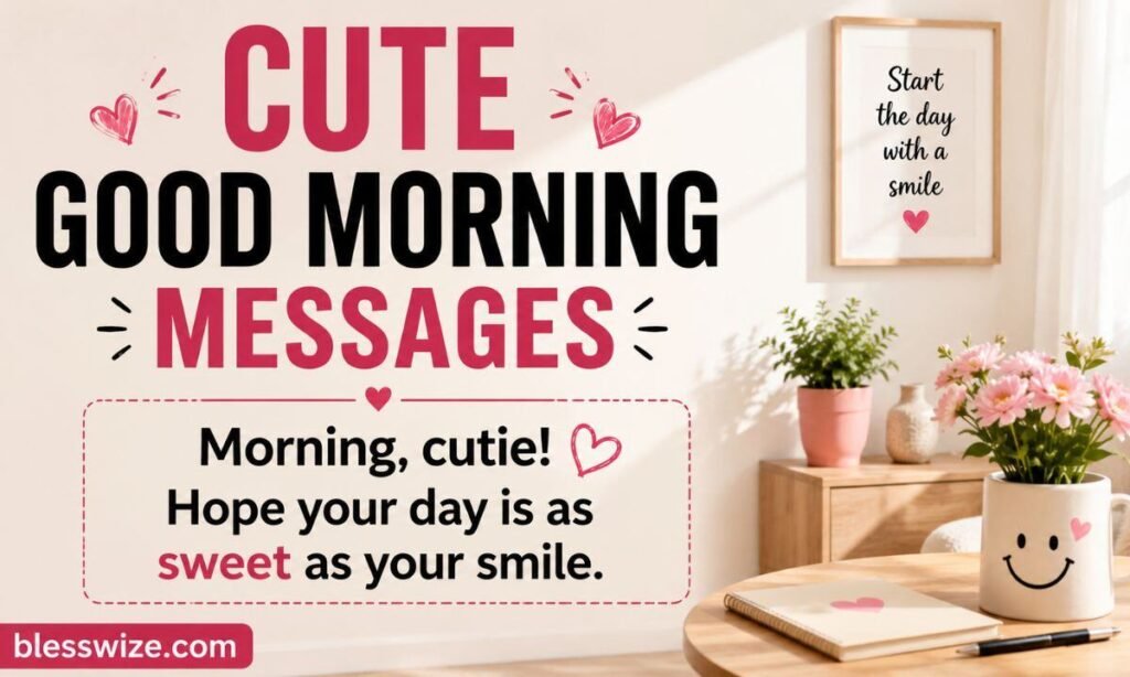 Cute Good Morning Messages