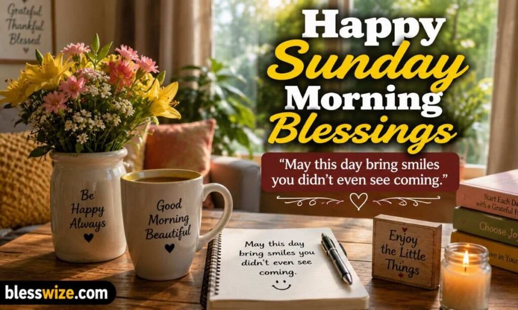 Happy Sunday Morning Blessings