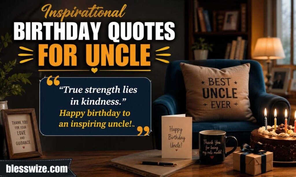 Inspirational Birthday Quotes for Uncle