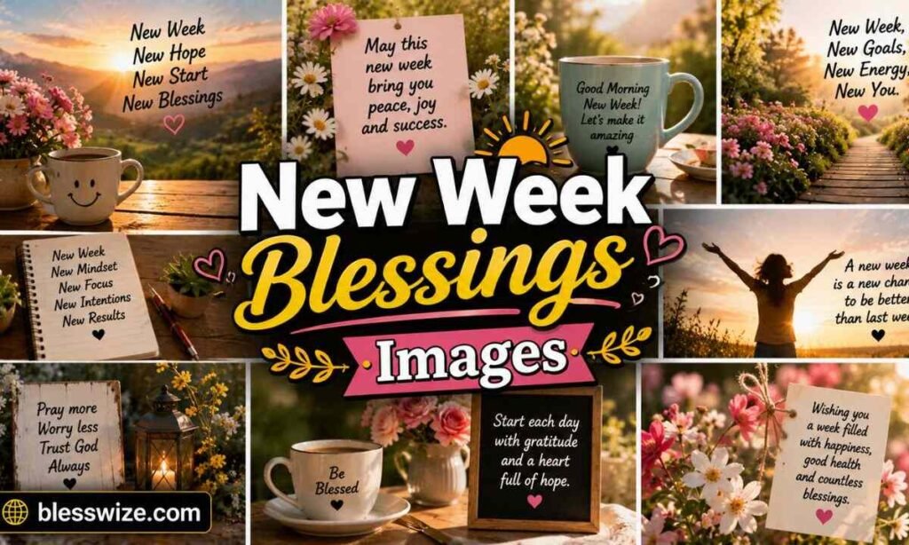 New Week Blessings Images