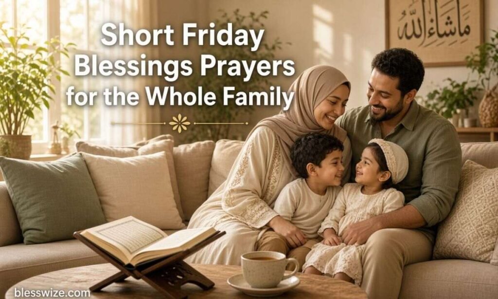 Short Friday Blessings Prayers for the Whole Family