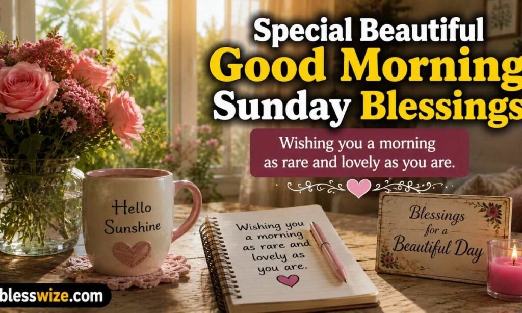 Special Beautiful Good Morning Sunday Blessings