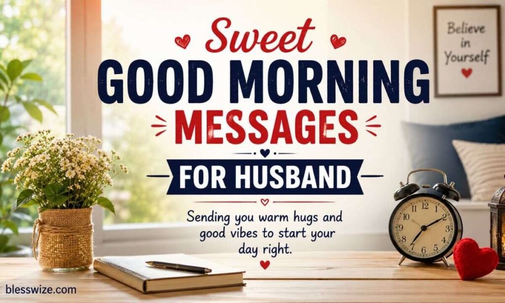 Sweet Good Morning Messages For Husband
