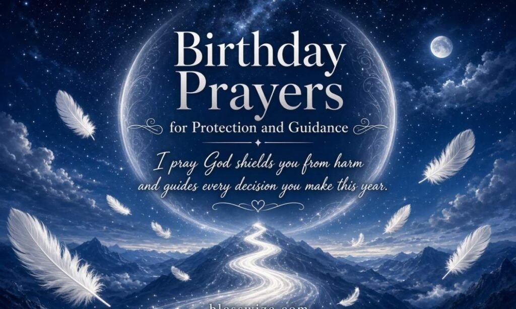 Birthday Prayers for Protection and Guidance