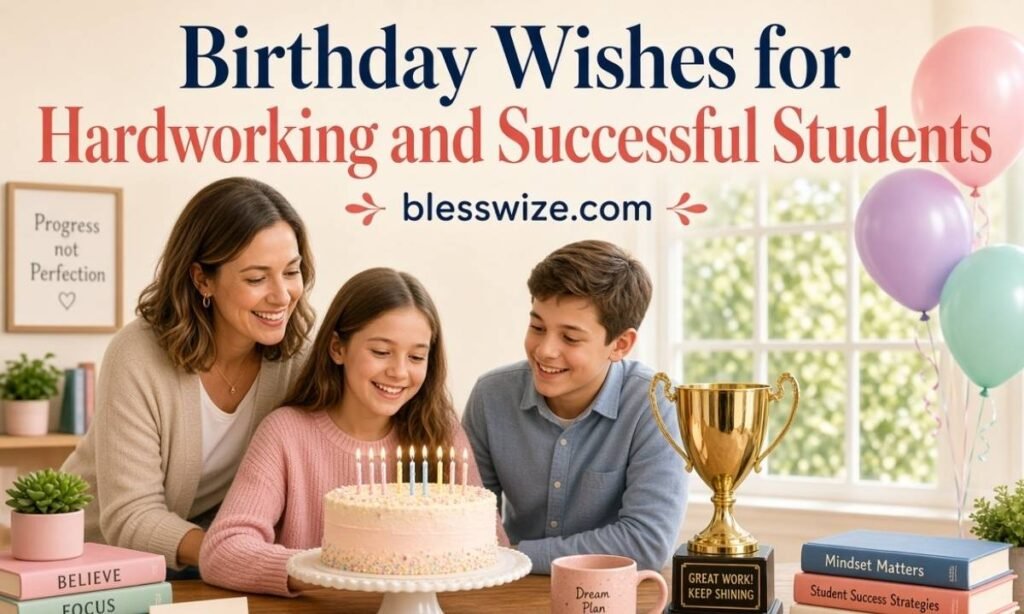 Birthday Wishes for Hardworking and Successful Students