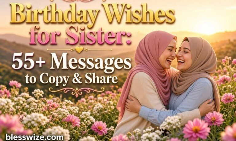 Birthday Wishes for Sister