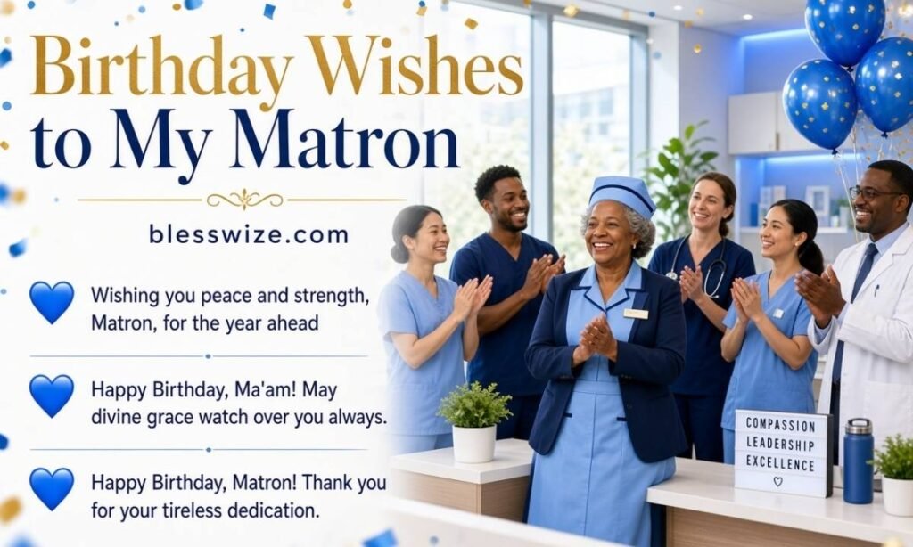 Birthday Wishes to My Matron