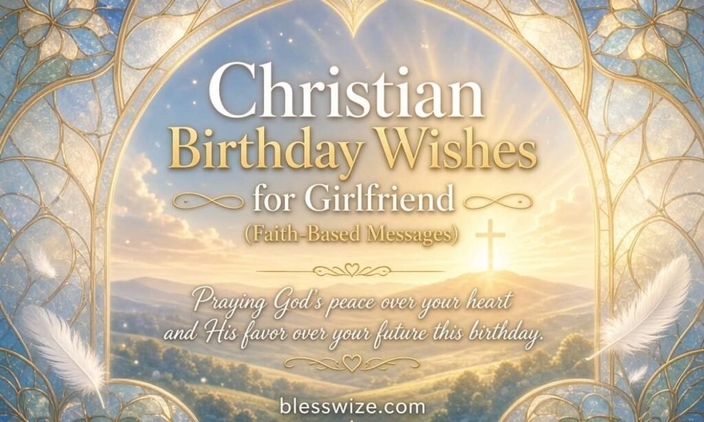 Christian Birthday Wishes for Girlfriend (Faith-Based Messages)