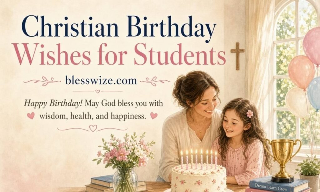 Christian Birthday Wishes for Students